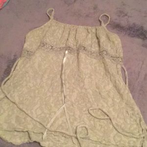 green leaf tank top